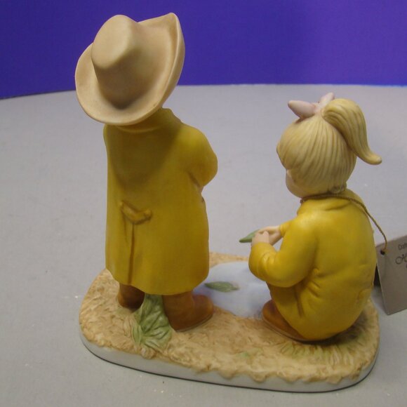 Home Interiors Denim Days Puddle Jumpers Figurine 1999 #88013-99 - Picture 13 of 16